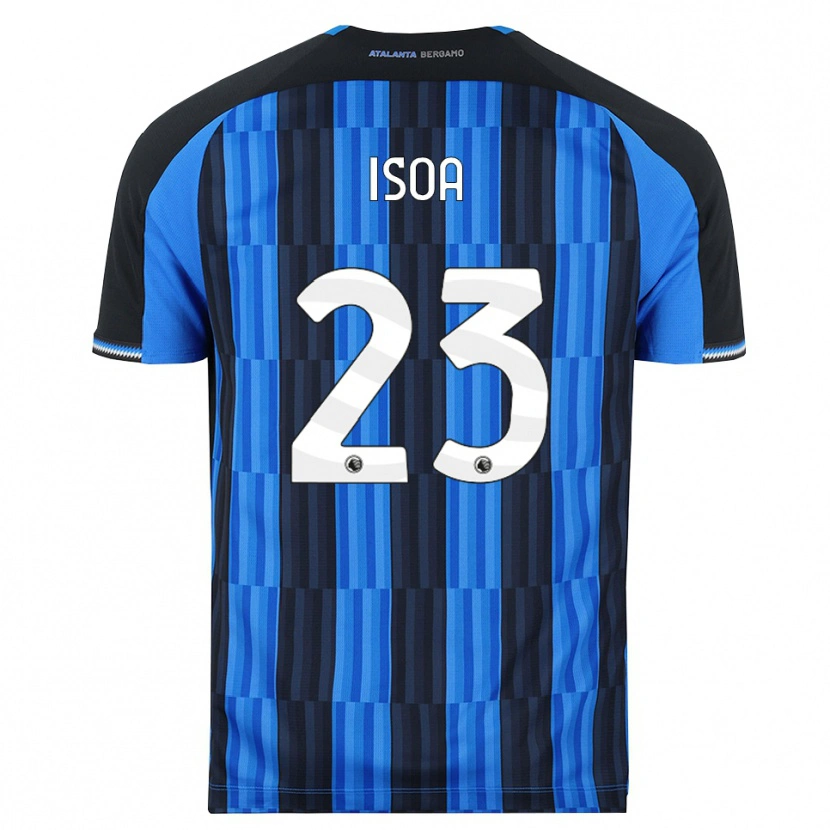 Danxen Enfant Maillot Isaac Isoa #23 Bleu Noir Rouge Tenues Domicile 2026/27 T-Shirt