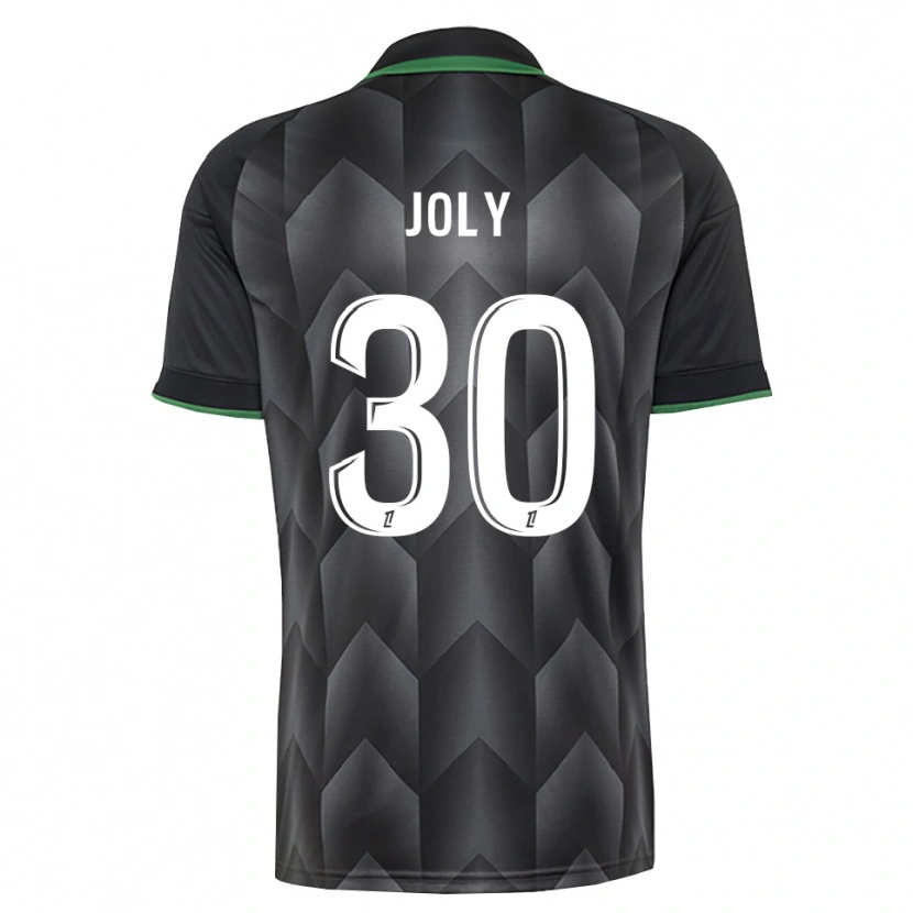 Danxen Enfant Maillot Blandine Joly #30 Blanc Noir Vert Tenues Extérieur 2026/27 T-Shirt