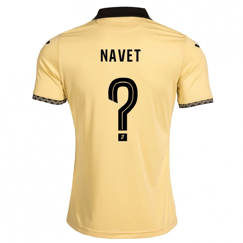 Danxen Enfant Maillot Noahnn Navet #0 Blanc Navajo Noir Tenues Extérieur 2026/27 T-Shirt