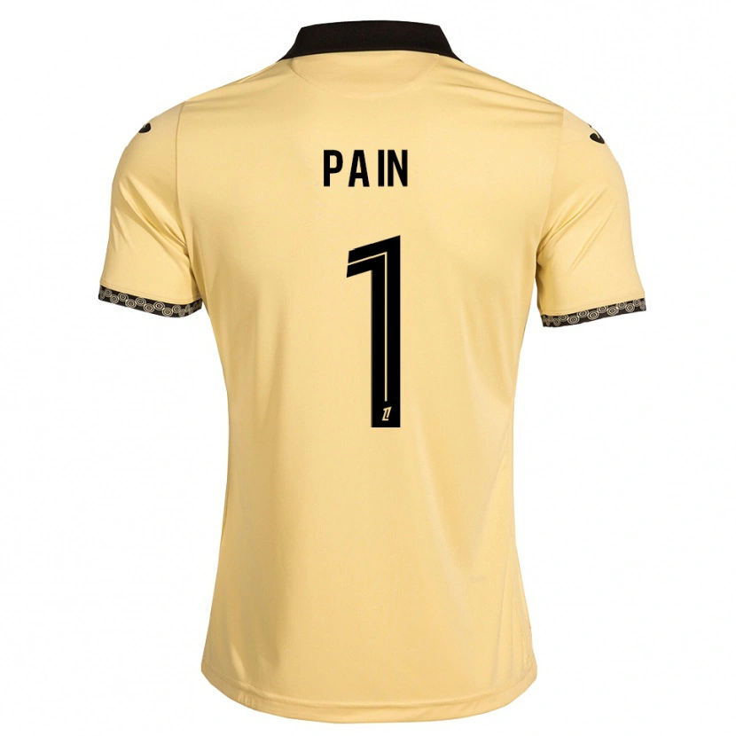 Danxen Enfant Maillot Ilan Pain #1 Blanc Navajo Noir Tenues Extérieur 2026/27 T-Shirt