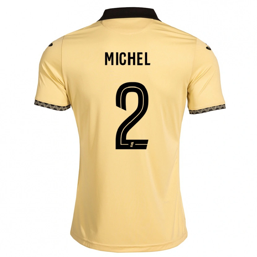 Danxen Enfant Maillot Raphaël Michel #2 Blanc Navajo Noir Tenues Extérieur 2026/27 T-Shirt