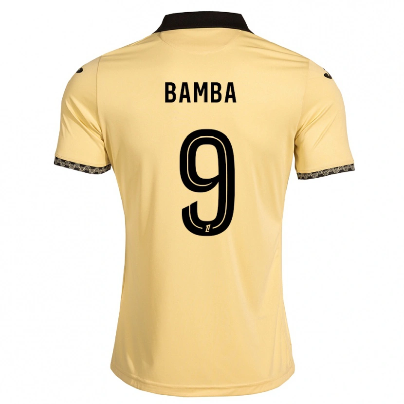 Danxen Enfant Maillot Mohamed Bamba #9 Blanc Navajo Noir Tenues Extérieur 2026/27 T-Shirt