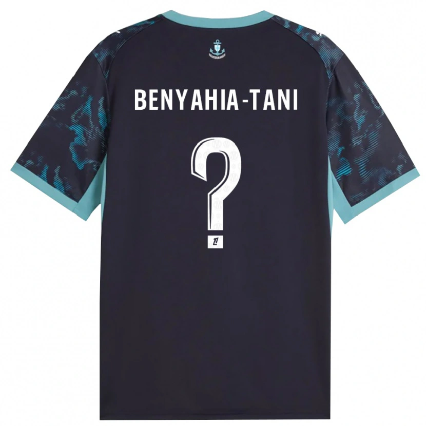 Danxen Enfant Maillot Aylan Benyahia-Tani #0 Turquoise Pâle Blanc Noir Tenues Extérieur 2026/27 T-Shirt