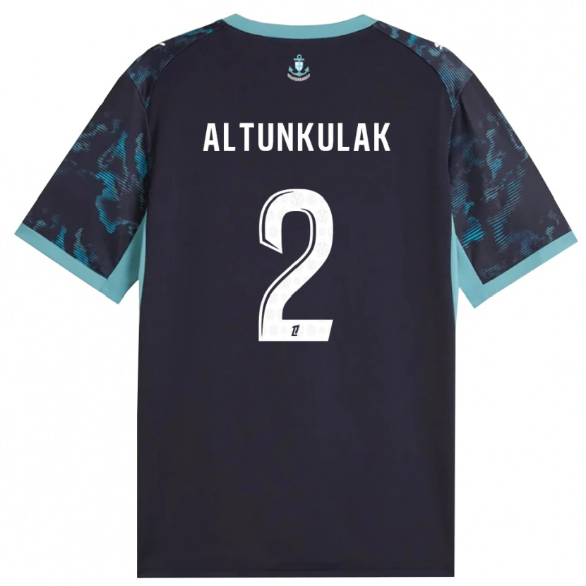 Danxen Enfant Maillot Selen Altunkulak #2 Turquoise Pâle Blanc Noir Tenues Extérieur 2026/27 T-Shirt