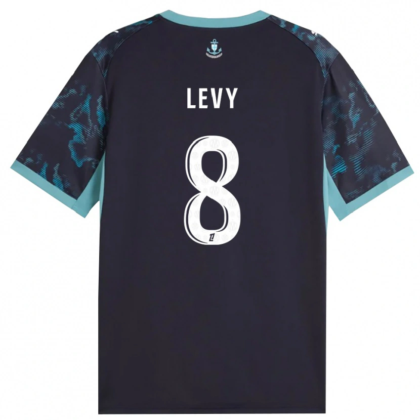 Danxen Enfant Maillot Bradley Levy #8 Turquoise Pâle Blanc Noir Tenues Extérieur 2026/27 T-Shirt