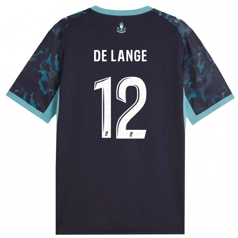 Danxen Enfant Maillot Jeffrey De Lange #12 Turquoise Pâle Blanc Noir Tenues Extérieur 2026/27 T-Shirt