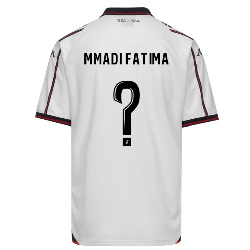 Danxen Enfant Maillot Ismael Mmadi Fatima #0 Noir Blanc Tenues Extérieur 2026/27 T-Shirt