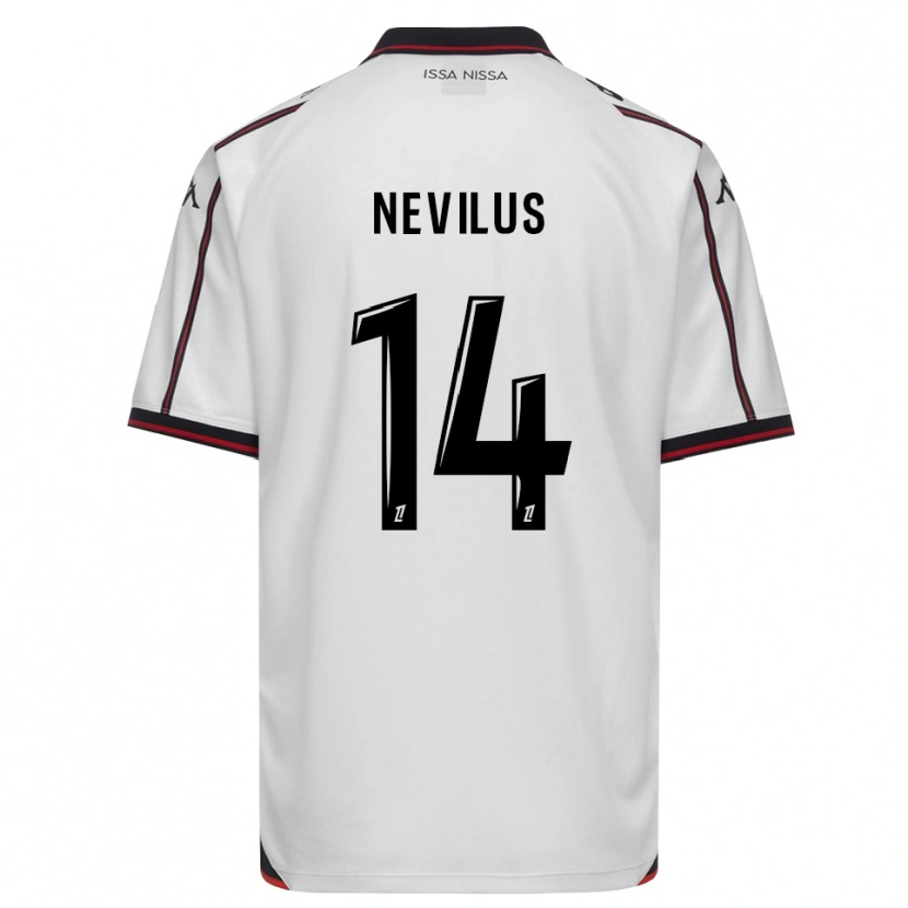 Danxen Enfant Maillot Anthonyo Nevilus #14 Noir Blanc Tenues Extérieur 2026/27 T-Shirt