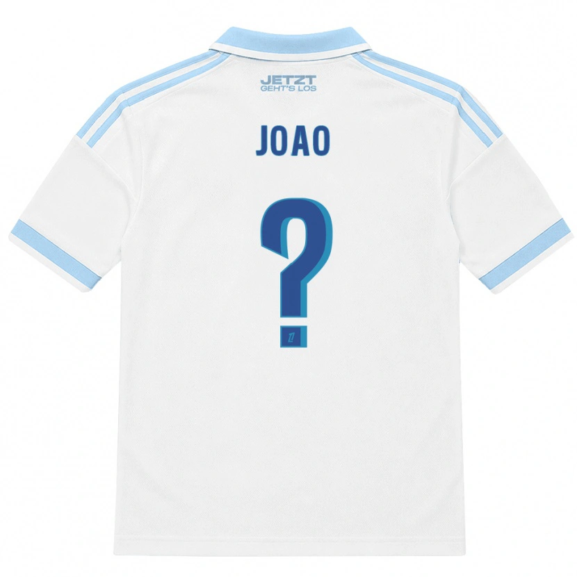 Danxen Enfant Maillot Tchoula Joâo #0 Bleu Ciel Clair Blanc Rouge Tenues Extérieur 2026/27 T-Shirt
