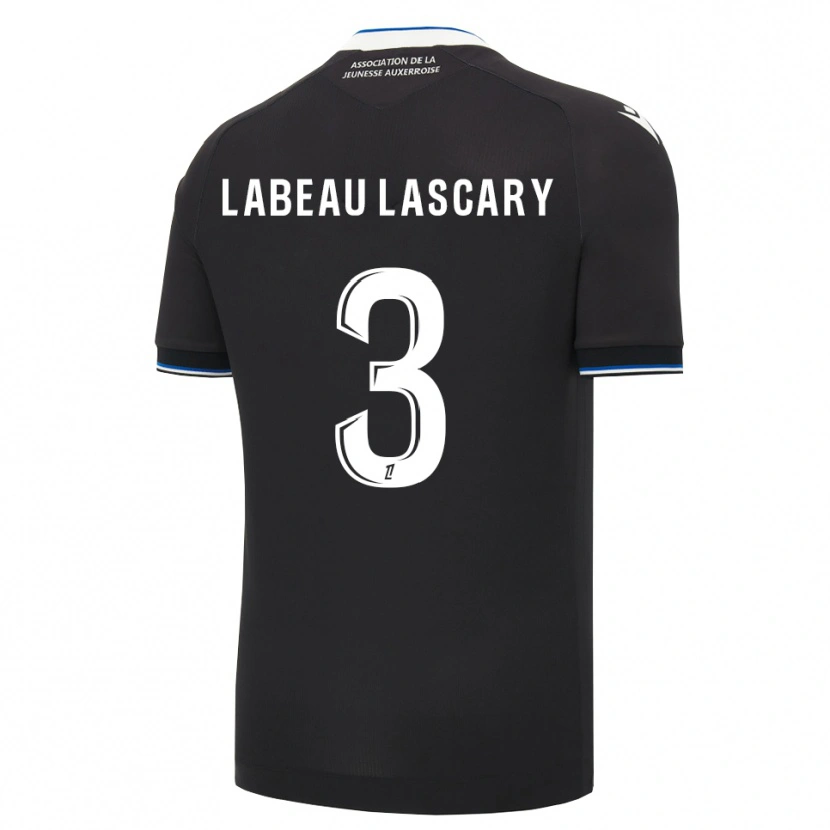 Danxen Enfant Maillot Rémy Labeau Lascary #3 Noir Bleu Blanc Tenues Extérieur 2026/27 T-Shirt