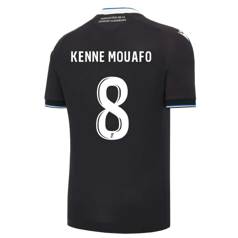 Danxen Enfant Maillot Kilyan Kenne Mouafo #8 Noir Bleu Blanc Tenues Extérieur 2026/27 T-Shirt