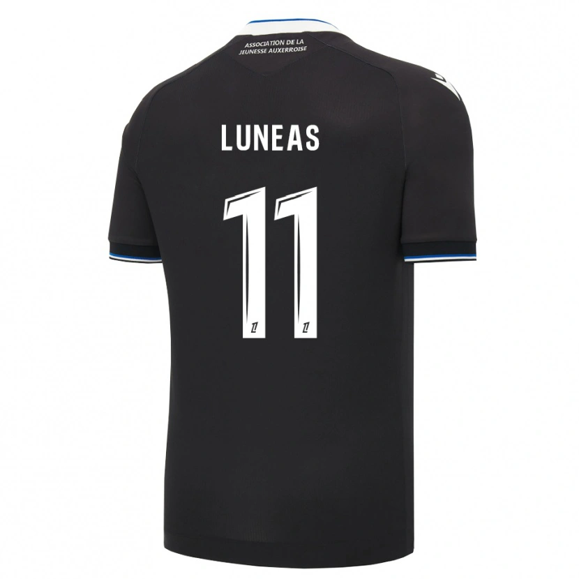 Danxen Enfant Maillot Rithler Luneas #11 Noir Bleu Blanc Tenues Extérieur 2026/27 T-Shirt