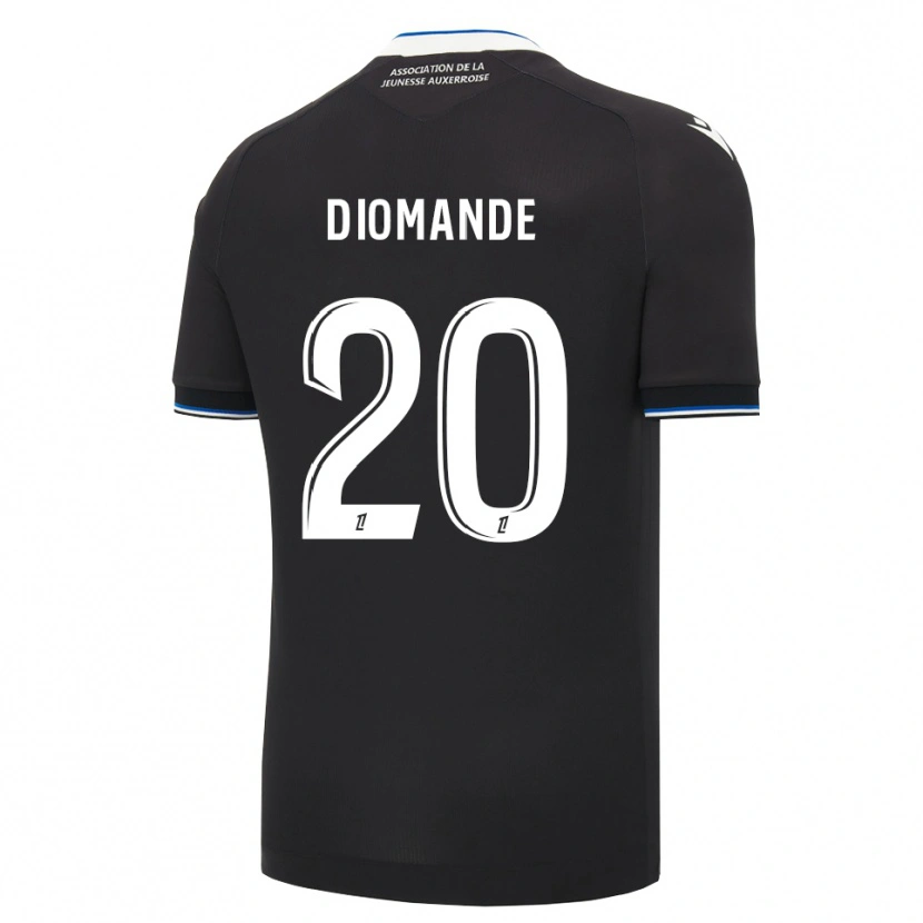 Danxen Enfant Maillot Sinaly Diomandé #20 Noir Bleu Blanc Tenues Extérieur 2026/27 T-Shirt