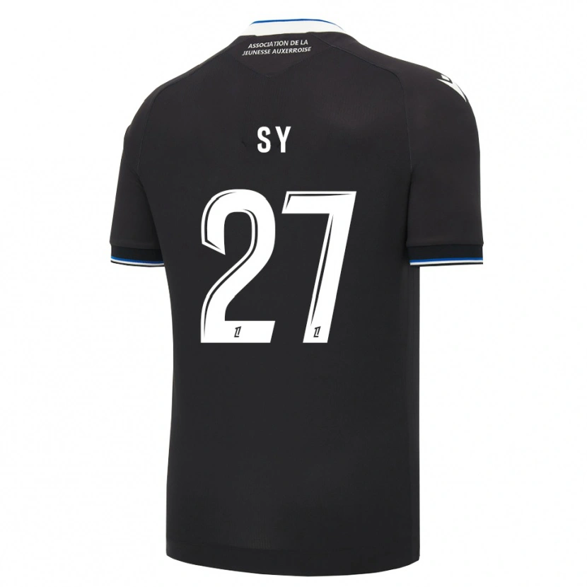 Danxen Enfant Maillot Lamine Sy #27 Noir Bleu Blanc Tenues Extérieur 2026/27 T-Shirt