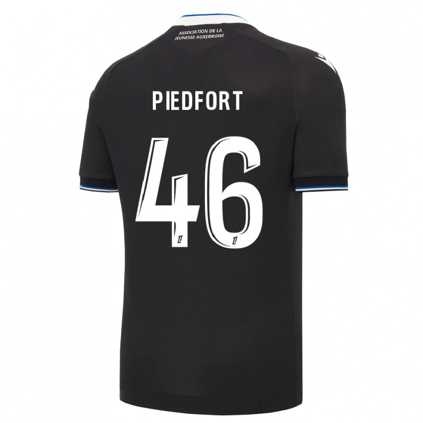 Danxen Enfant Maillot Arthur Piedfort #46 Noir Bleu Blanc Tenues Extérieur 2026/27 T-Shirt
