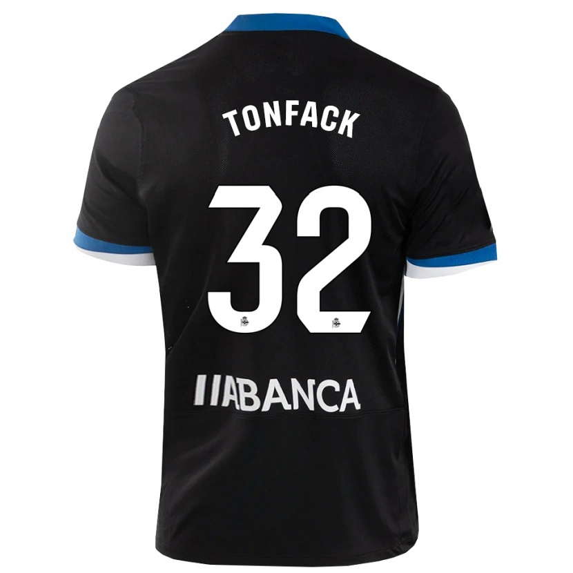 Danxen Enfant Maillot Bil Nsongo #32 Noir Bleu Blanc Tenues Extérieur 2026/27 T-Shirt
