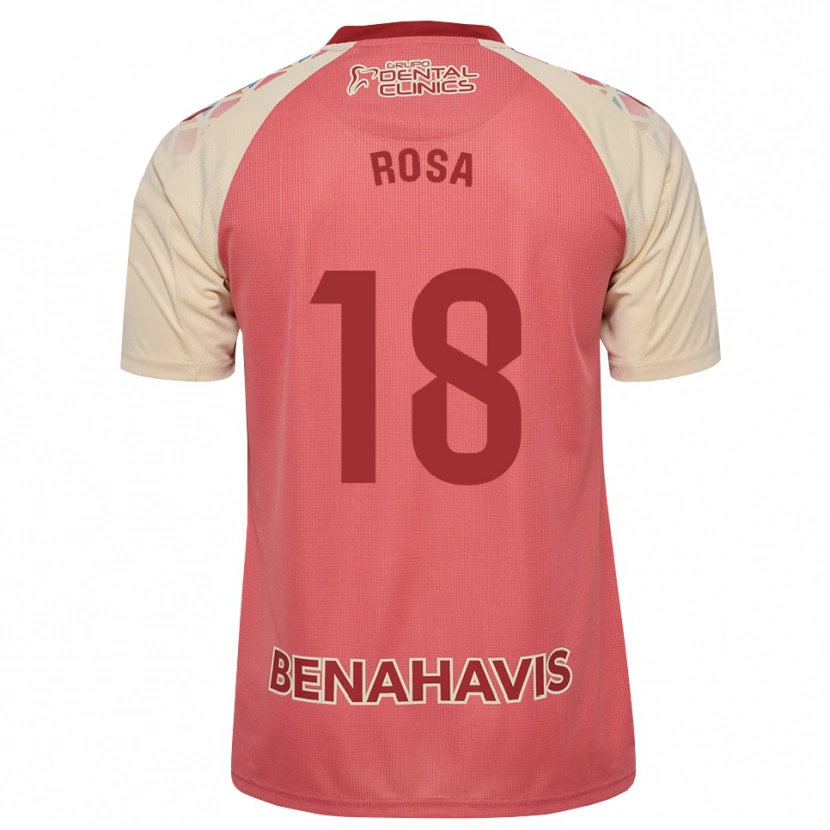 Danxen Enfant Maillot Marcos Rosa #18 Rose Pâle Rouge Bleu Tenues Extérieur 2026/27 T-Shirt