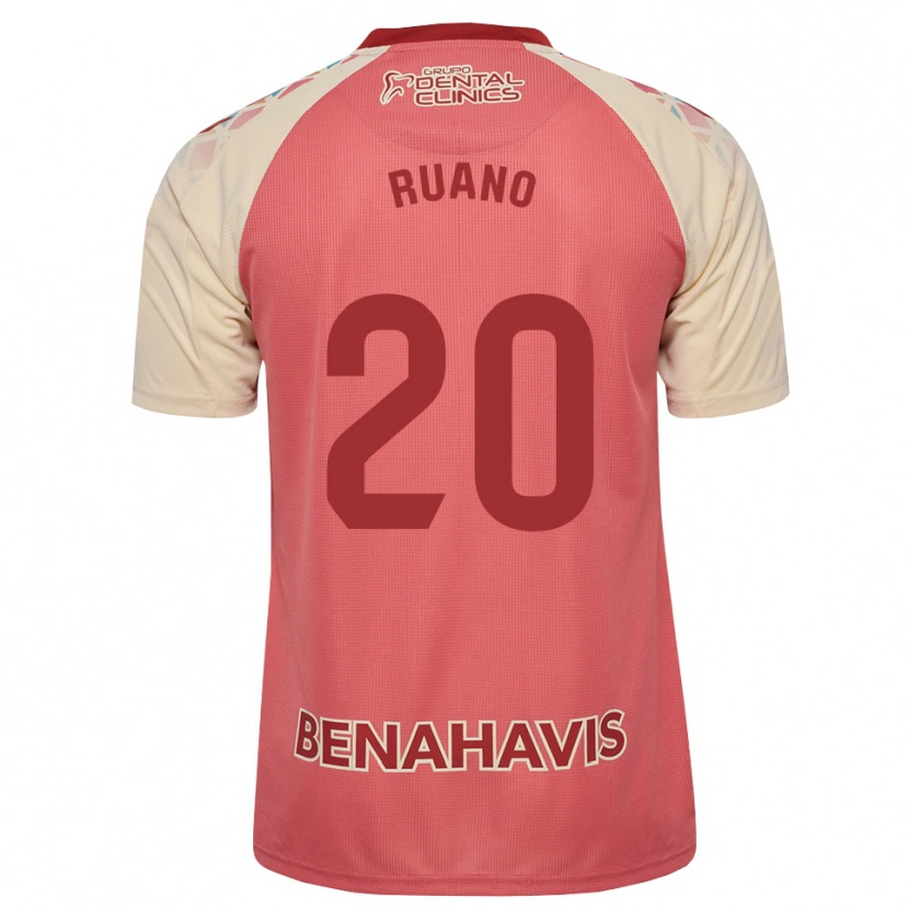 Danxen Enfant Maillot Celia Ruano #20 Rose Pâle Rouge Bleu Tenues Extérieur 2026/27 T-Shirt