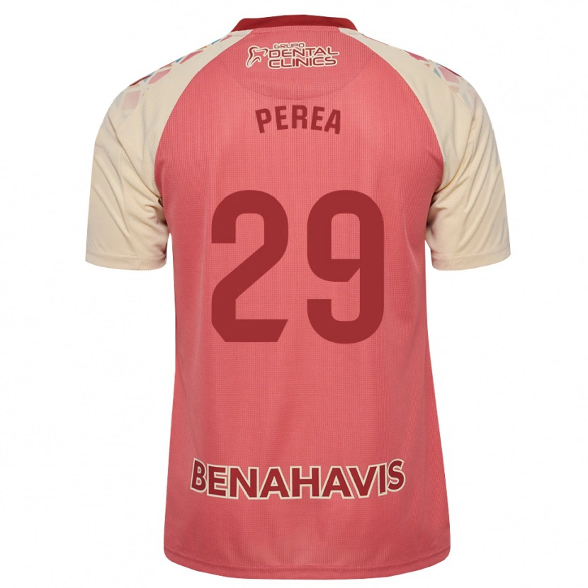 Danxen Enfant Maillot Gorka Perea #29 Rose Pâle Rouge Bleu Tenues Extérieur 2026/27 T-Shirt