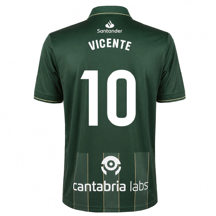 Danxen Enfant Maillot Iñigo Vicente #10 Gris Ardoise Foncé Blanc Tenues Extérieur 2026/27 T-Shirt