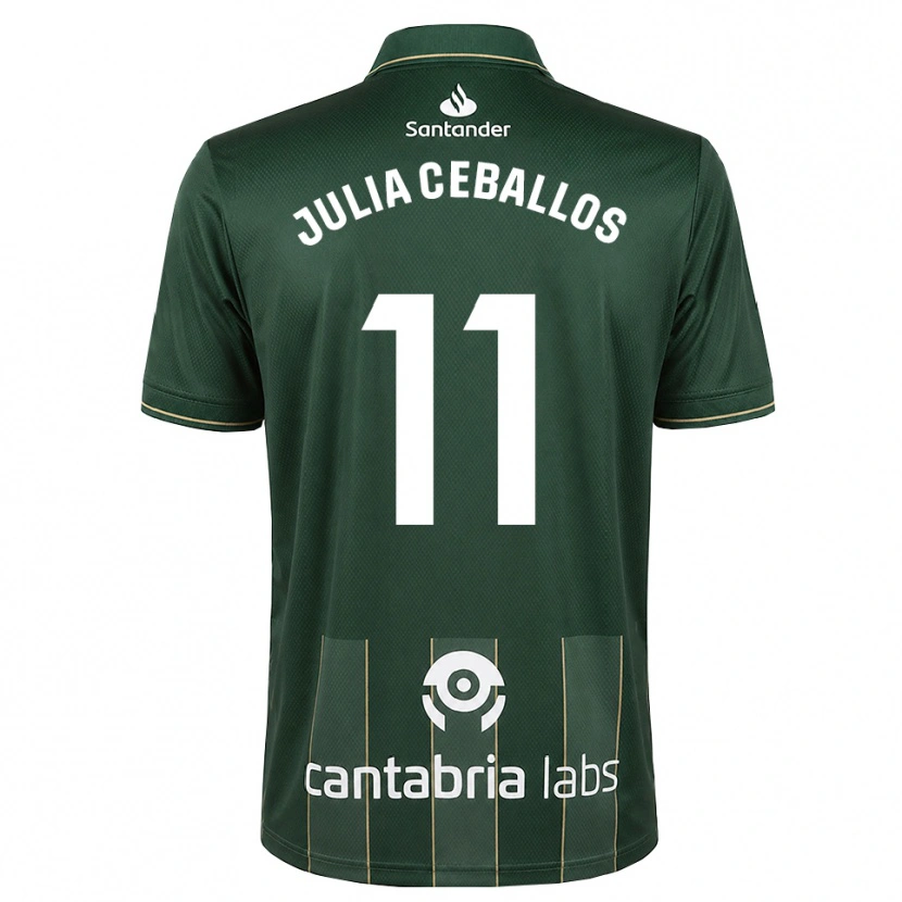 Danxen Enfant Maillot Julia Ceballos Carrancio #11 Gris Ardoise Foncé Blanc Tenues Extérieur 2026/27 T-Shirt