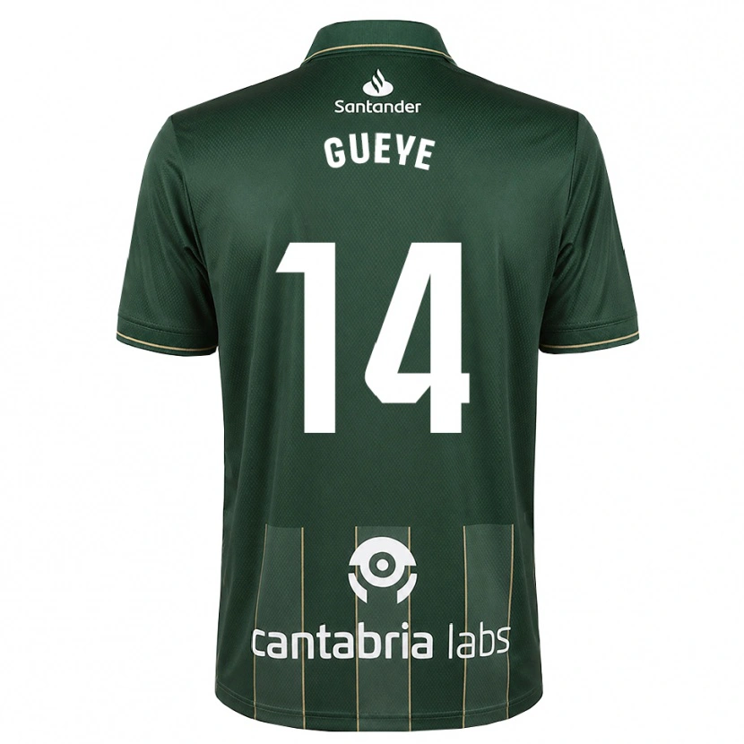 Danxen Enfant Maillot Maguette Gueye #14 Gris Ardoise Foncé Blanc Tenues Extérieur 2026/27 T-Shirt
