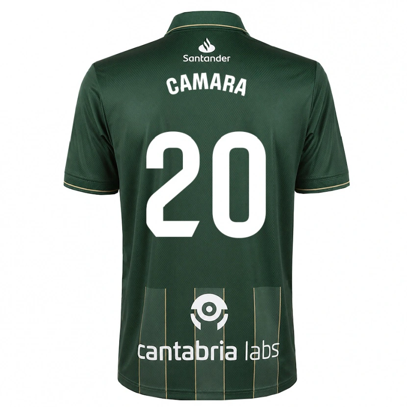 Danxen Enfant Maillot Suleiman Camara #20 Gris Ardoise Foncé Blanc Tenues Extérieur 2026/27 T-Shirt