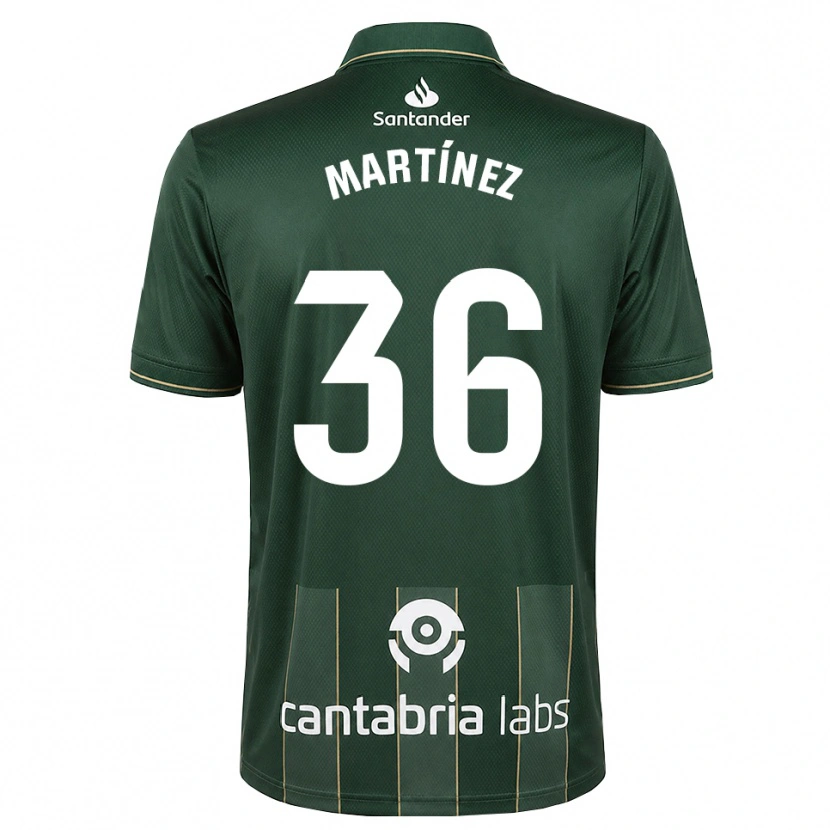 Danxen Enfant Maillot Sergio Martínez #36 Gris Ardoise Foncé Blanc Tenues Extérieur 2026/27 T-Shirt