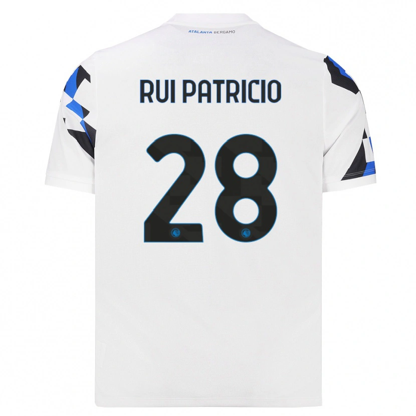 Danxen Enfant Maillot Rui Patricio #28 Blanc Rouge Bleu Tenues Extérieur 2026/27 T-Shirt