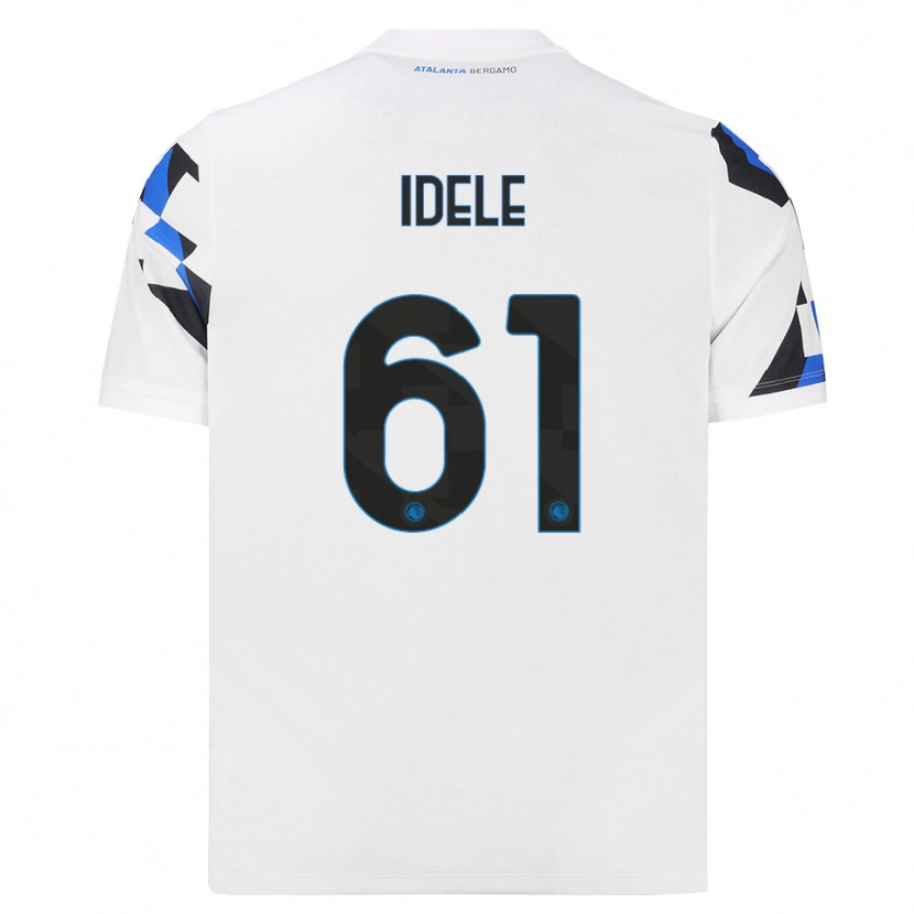 Danxen Enfant Maillot Javison Idele #61 Blanc Rouge Bleu Tenues Extérieur 2026/27 T-Shirt