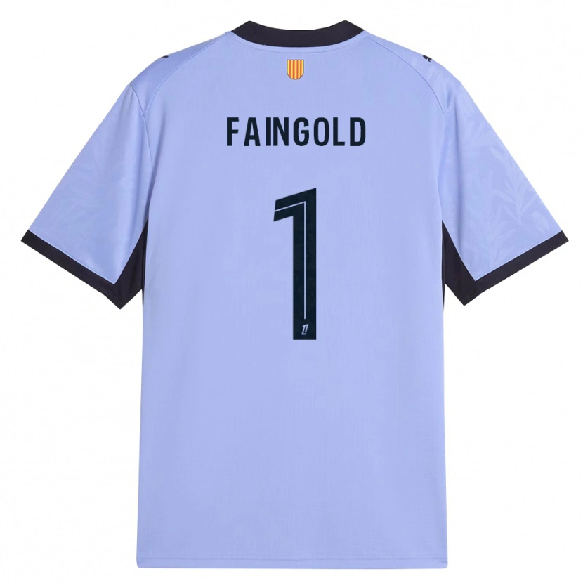 Danxen Enfant Maillot Abbie Faingold #1 Lavande Noir Troisieme 2026/27 T-Shirt