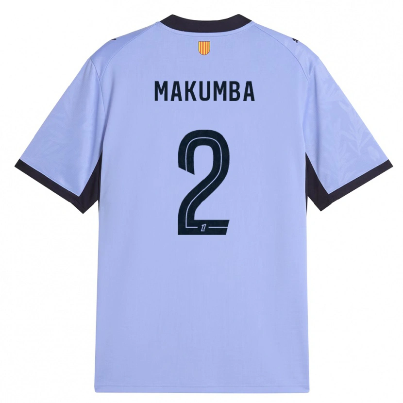 Danxen Enfant Maillot Enzo Makumba #2 Lavande Noir Troisieme 2026/27 T-Shirt