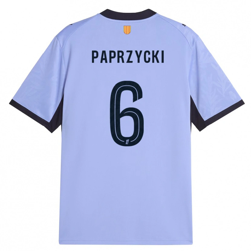 Danxen Enfant Maillot Aurore Paprzycki #6 Lavande Noir Troisieme 2026/27 T-Shirt