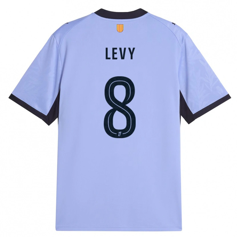 Danxen Enfant Maillot Bradley Levy #8 Lavande Noir Troisieme 2026/27 T-Shirt