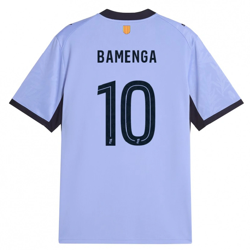 Danxen Enfant Maillot Naomie Bamenga #10 Lavande Noir Troisieme 2026/27 T-Shirt