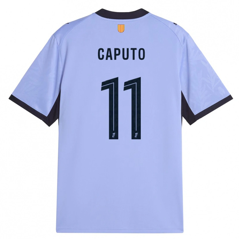 Danxen Enfant Maillot Cindy Caputo #11 Lavande Noir Troisieme 2026/27 T-Shirt