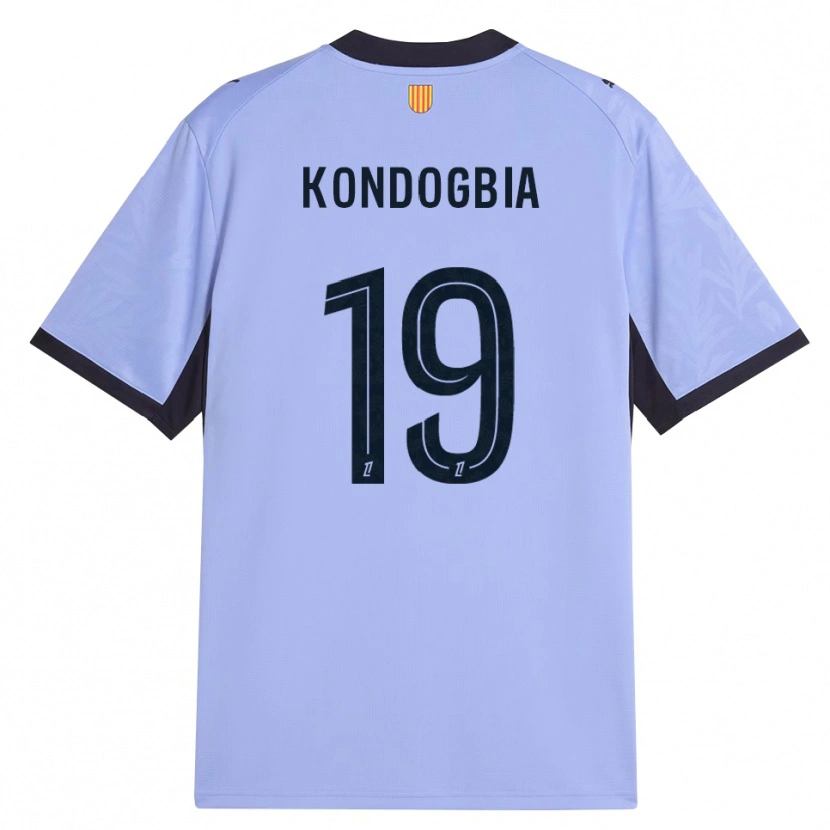 Danxen Enfant Maillot Geoffrey Kondogbia #19 Lavande Noir Troisieme 2026/27 T-Shirt