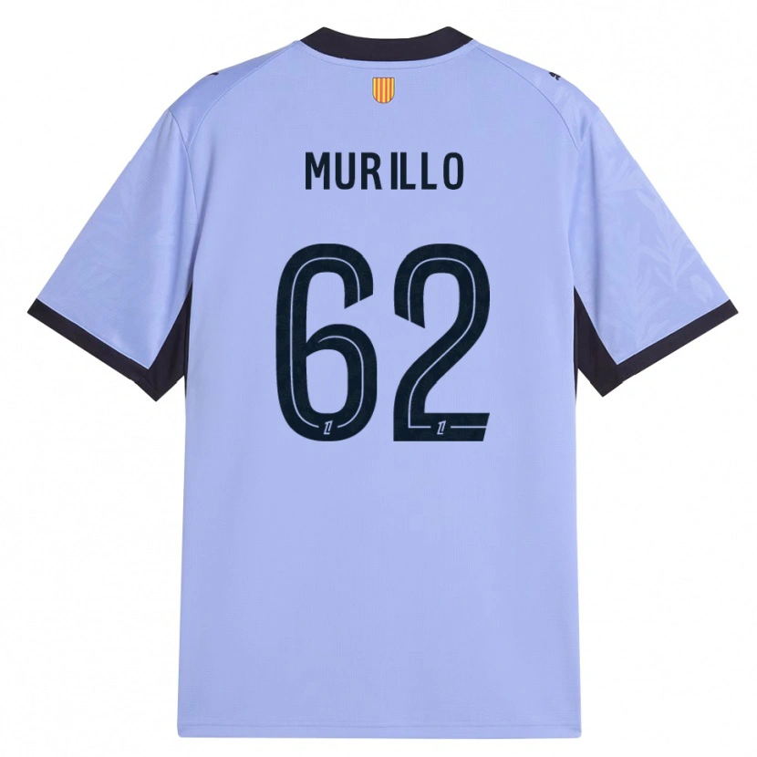 Danxen Enfant Maillot Amir Murillo #62 Lavande Noir Troisieme 2026/27 T-Shirt