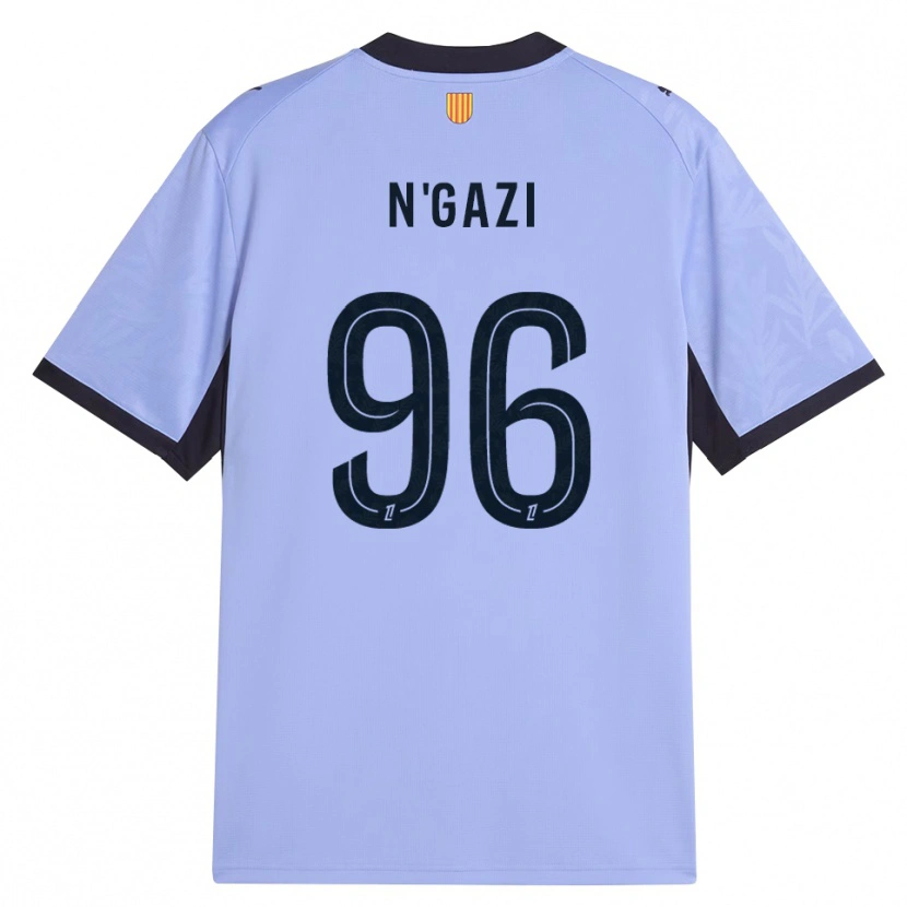 Danxen Enfant Maillot Chloé N'gazi #96 Lavande Noir Troisieme 2026/27 T-Shirt
