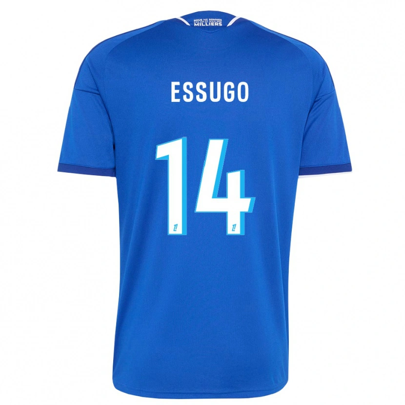 Danxen Homme Maillot Dário Essugo #14 Bleu Royal Blanc Tenues Domicile 2026/27 T-Shirt