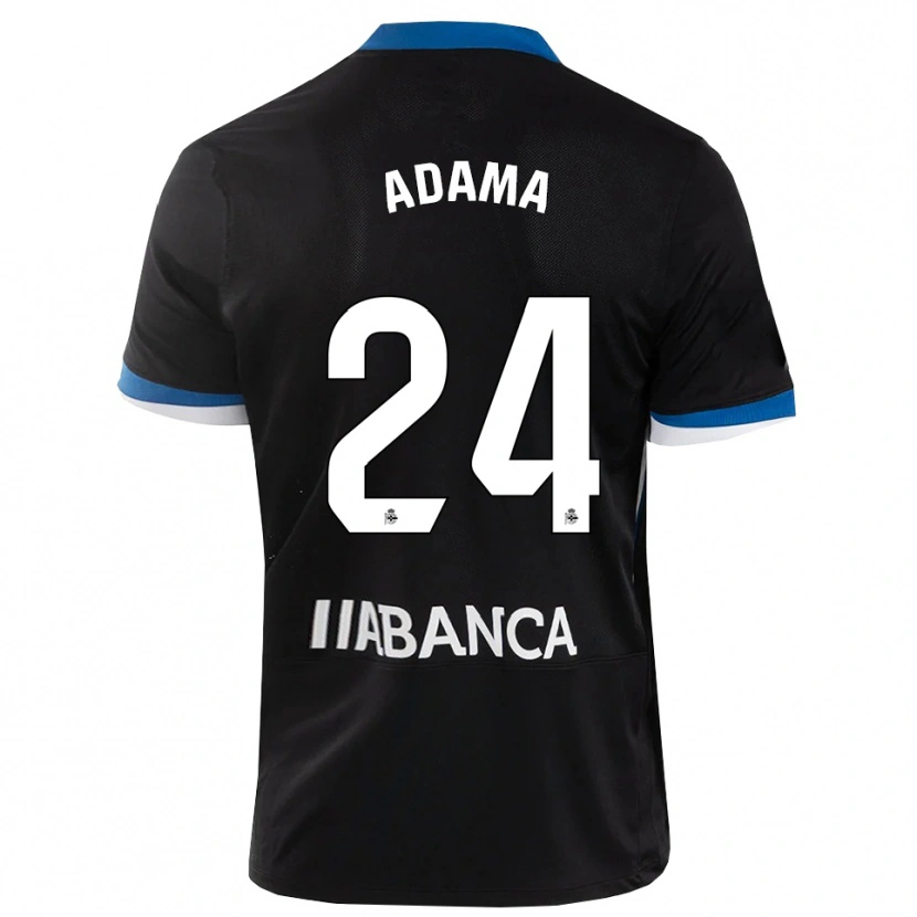 Danxen Homme Maillot Adama Traoré #24 Noir Bleu Blanc Tenues Extérieur 2026/27 T-Shirt
