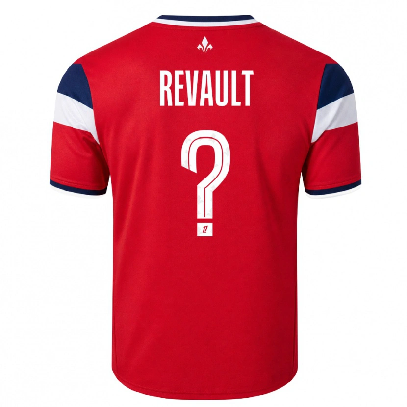 Danxen Homme Maillot Joris Revault #0 Rouge Blanc Bleu Royal Tenues Domicile 2026/27 T-Shirt