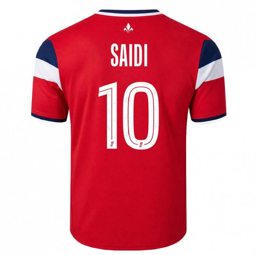 Danxen Homme Maillot Rachel Saidi #10 Rouge Blanc Bleu Royal Tenues Domicile 2026/27 T-Shirt