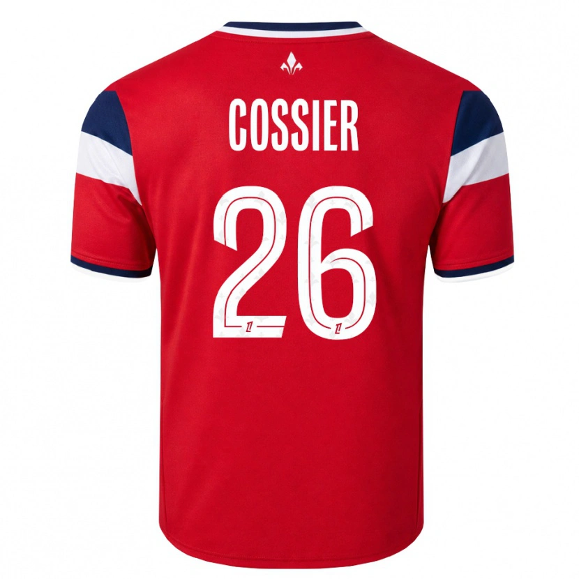 Danxen Homme Maillot Isaac Cossier #26 Rouge Blanc Bleu Royal Tenues Domicile 2026/27 T-Shirt