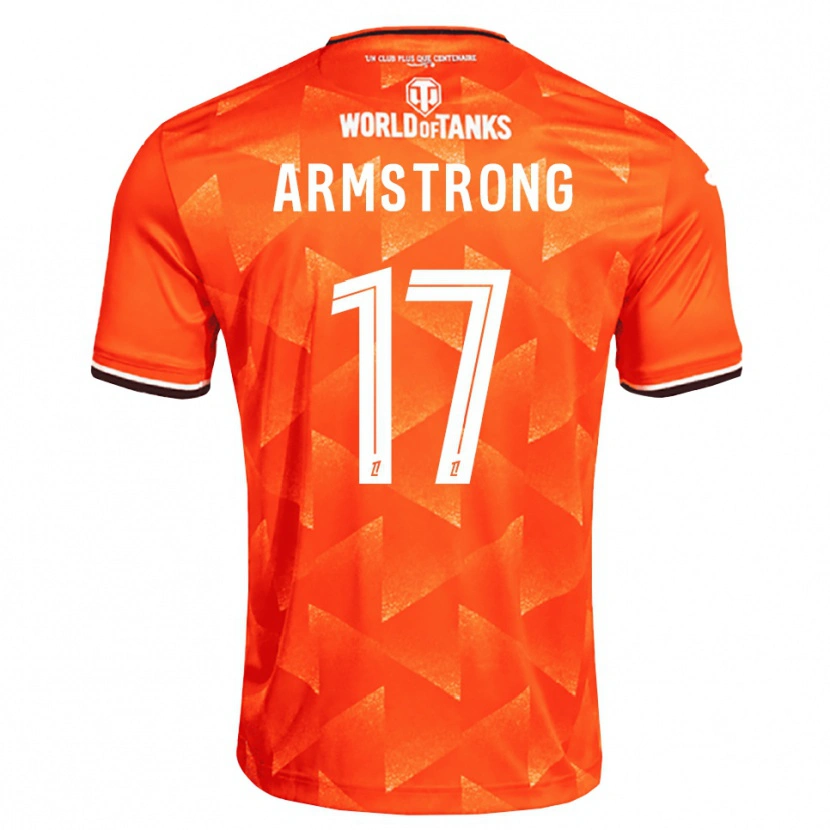 Danxen Homme Maillot Desmond Armstrong #17 Orange Blanc Noir Tenues Domicile 2026/27 T-Shirt