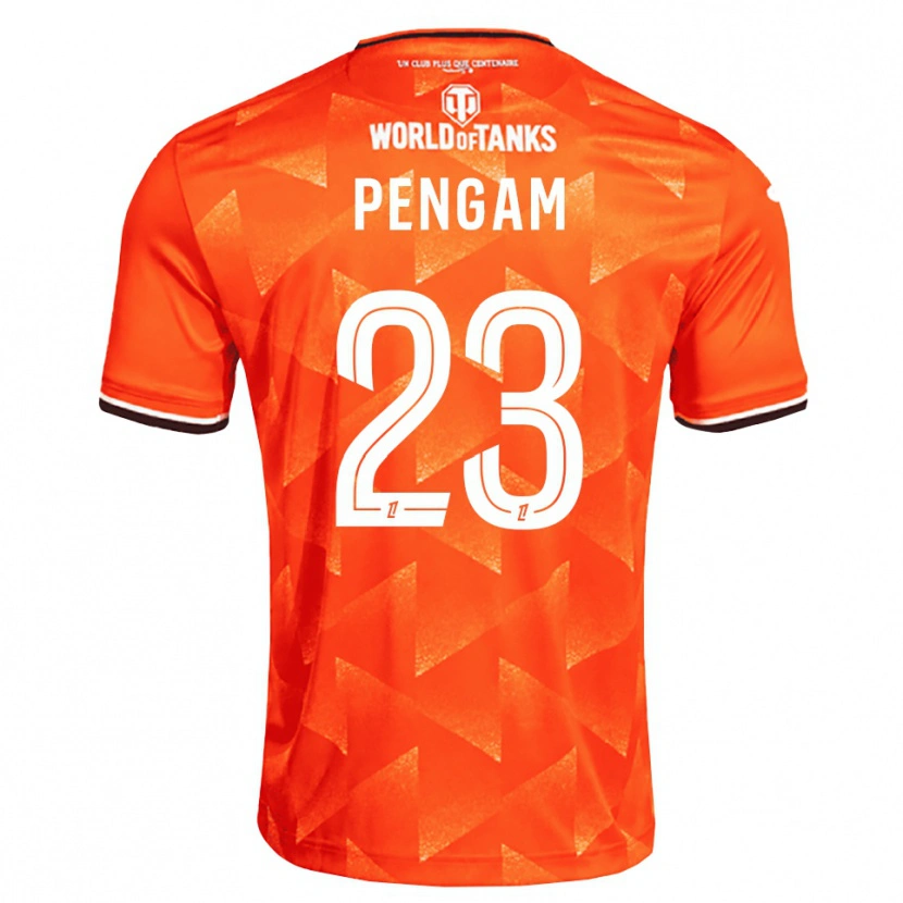 Danxen Homme Maillot Imran Pengam #23 Orange Blanc Noir Tenues Domicile 2026/27 T-Shirt