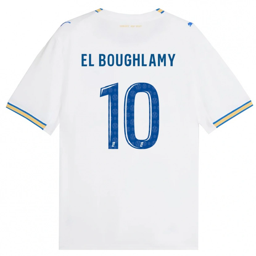 Danxen Homme Maillot Adam El Boughlamy #10 Bleu Dodger Blanc Tenues Domicile 2026/27 T-Shirt