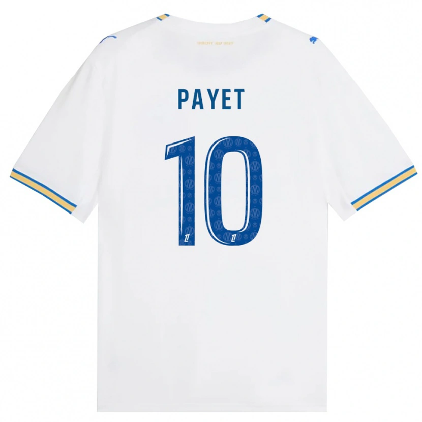 Danxen Homme Maillot Dimitri Payet #10 Bleu Dodger Blanc Tenues Domicile 2026/27 T-Shirt