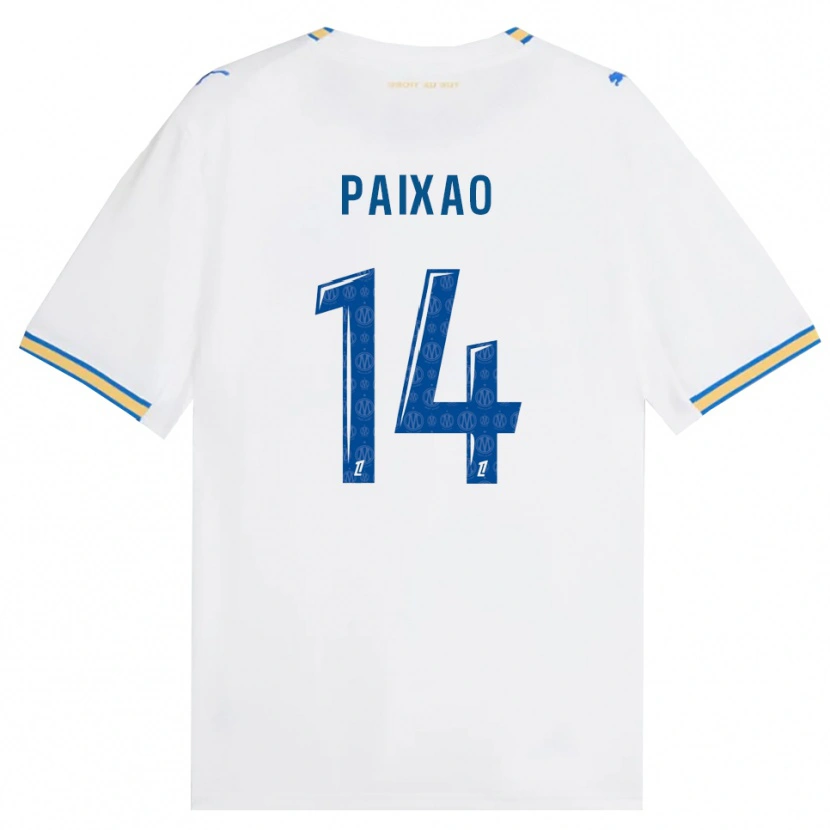 Danxen Homme Maillot Igor Paixão #14 Bleu Dodger Blanc Tenues Domicile 2026/27 T-Shirt