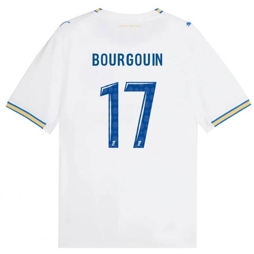 Danxen Homme Maillot Laura Bourgouin #17 Bleu Dodger Blanc Tenues Domicile 2026/27 T-Shirt